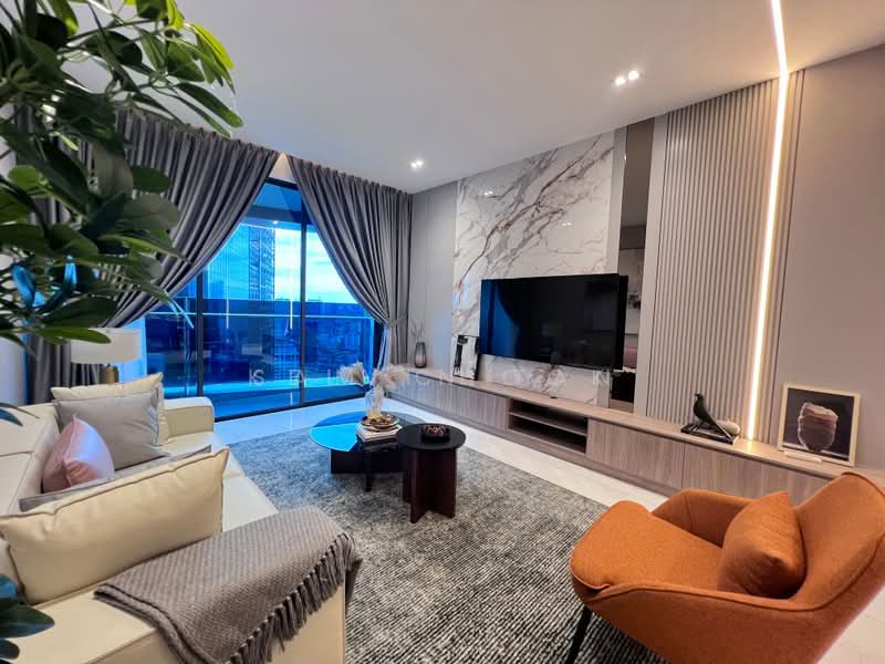 Service Residence for Sale at Eaton Residence - Sam Chock - Living Room - PropertyGuru.com.my