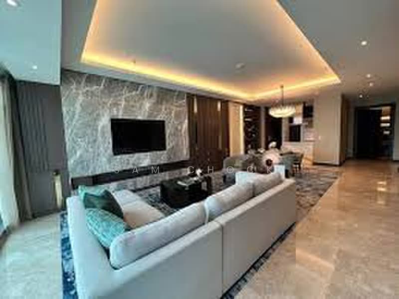 Service Residence for Sale at The Ritz-Carlton Residences - Sam Chock - Living Room - PropertyGuru.com.my