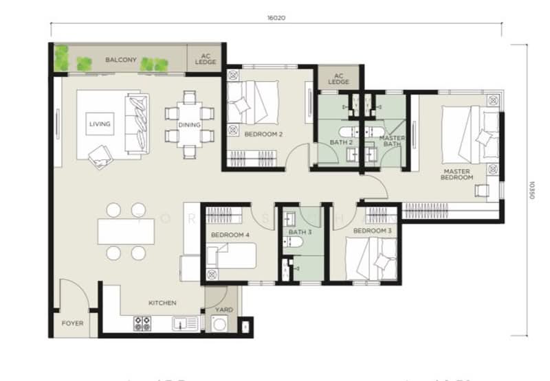 Servis Apartment untuk Dijual di Cavara @ Uptown Residences 2 - Torres Chan - PropertyGuru.com.my
