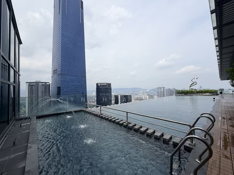 Servis Apartment untuk Disewa di Core Residence @ TRX - CYNTHIA TAN - Pool - PropertyGuru.com.my