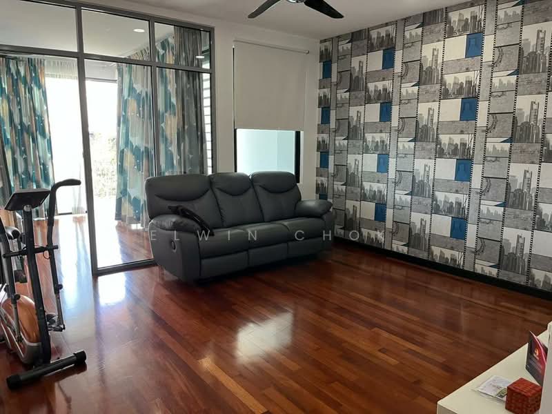 Rumah Teres 3 Tingkat untuk Dijual di Duta Villa (Setia Alam) - Elwin Chok - Living Room - PropertyGuru.com.my