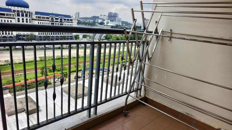 Kondominium untuk Dijual di Fortune Park (Suria Perdana) - Chong De Yi - Balcony - PropertyGuru.com.my