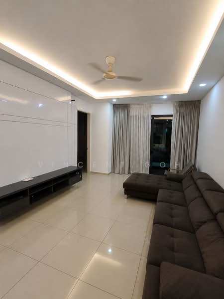 Servis Apartment untuk Dijual di Fortune Perdana - Vincent Goh - Living Room - PropertyGuru.com.my