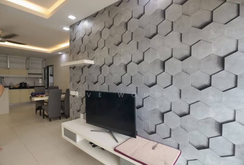Apartment for Rent at Seri Kasturi Apartments - Eve Wong - Living Room - PropertyGuru.com.my