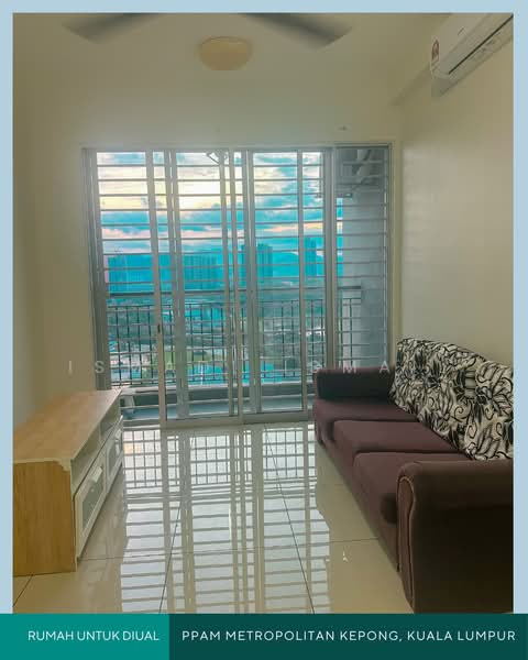 Apartment for Sale at PPA1M Metropolitan Kepong - Ismadi Ismail - Living Room - PropertyGuru.com.my