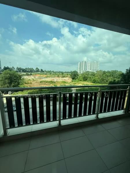 Service Residence for Sale at D'Secret Garden (Pangsapuri Kempas Indah) - Dolphine Ong - Balcony - PropertyGuru.com.my