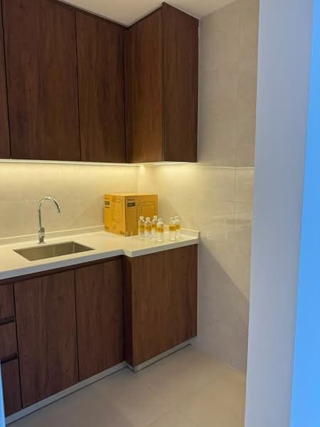 Servis Apartment untuk Dijual di Quinn Residence - Chun Wei - Kitchen - PropertyGuru.com.my