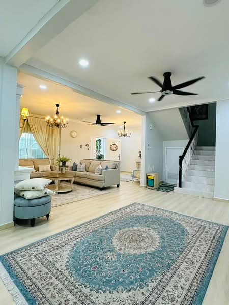 Rumah Teres 2 Tingkat untuk Dijual di Taman Mutiara Rini (Skudai) - Sufi Norman - Living Room - PropertyGuru.com.my