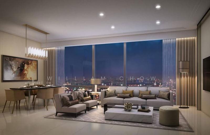 Kediaman Servis untuk Dijual di Pavilion Damansara Heights - William Chow - Living Room - PropertyGuru.com.my
