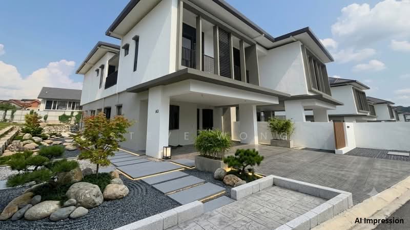 Rumah Berkembar untuk Dijual di Bandar Kinrara Seksyen 8 (Bandar Kinrara) - Steve Wong - Exterior - AI Impression - PropertyGuru.com.my