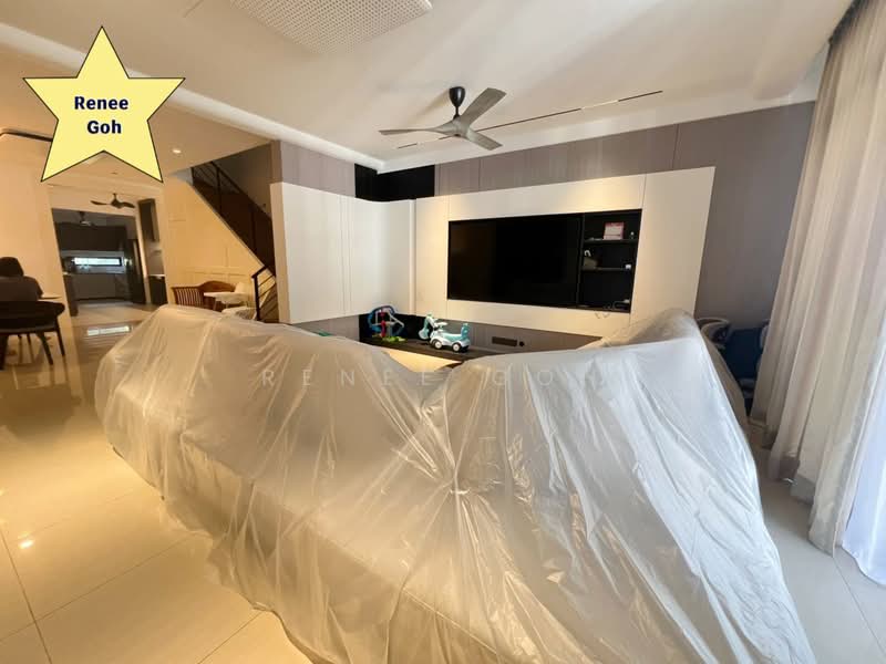 Rumah Teres 3 Tingkat untuk Dijual di Setia Pearl Island (Bayan Lepas) - Renee Goh - Living Room - PropertyGuru.com.my