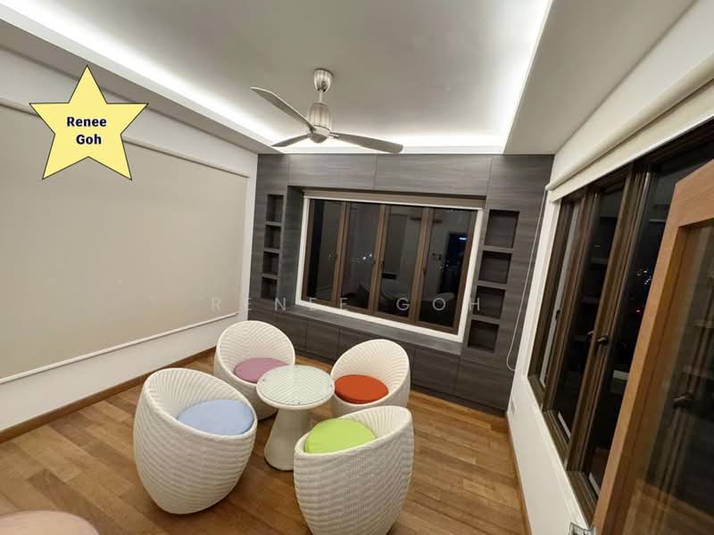 Kondominium untuk Disewa di Platino Condominium - Renee Goh - Living Room - PropertyGuru.com.my