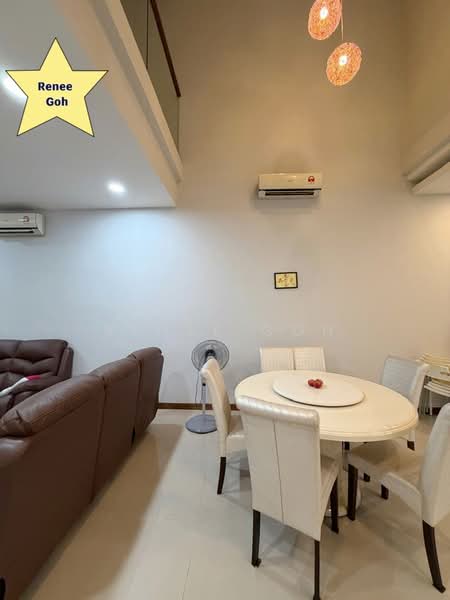 Rumah Teres 3 Tingkat untuk Dijual di Bukit Dumbar (Jelutong) - Renee Goh - Living Room - PropertyGuru.com.my