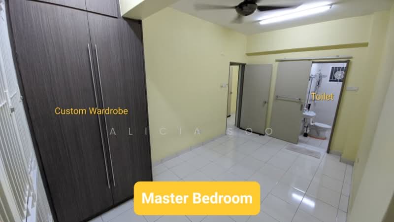 Condominium for Sale at Radius Residence - Alicia Soo - Master Bedroom - PropertyGuru.com.my