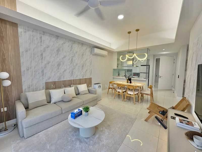 Servis Apartment untuk Disewa di The Sentral Suites - Nadia Nasir - Living Room - PropertyGuru.com.my