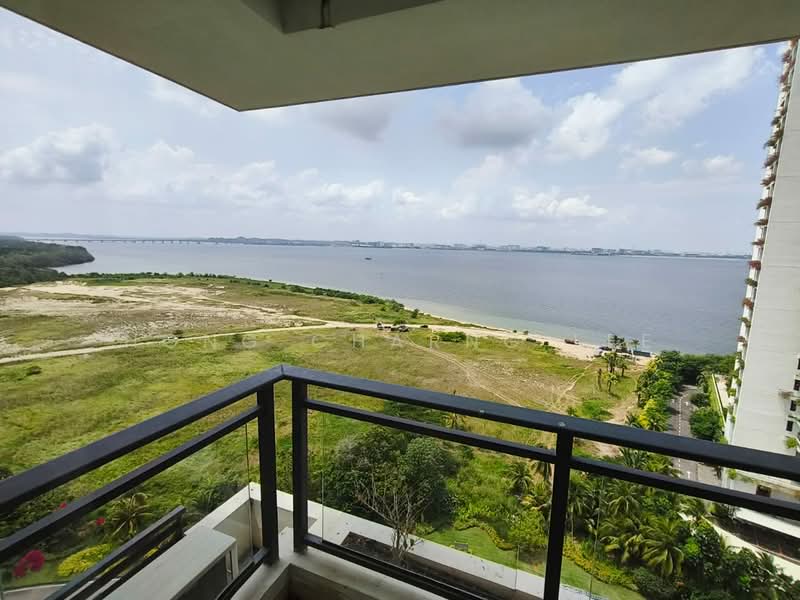 Pangsapuri untuk Disewa di Starview Bay @ Forest City - Hong Charng Lee - Balcony - PropertyGuru.com.my