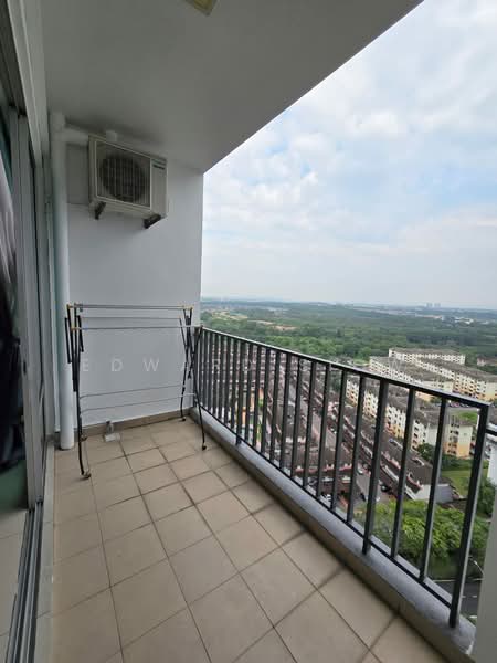 Service Residence for Rent at Greenfield Regency - Edward Siow - Balcony - PropertyGuru.com.my