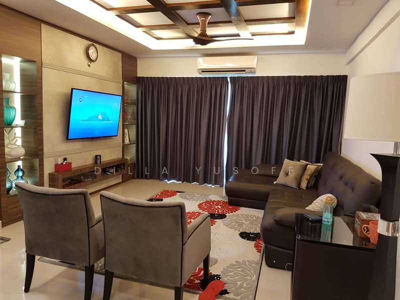 Condominium for Sale at Mas Kiara Residences - DILLA YUSOFF - Living Room - PropertyGuru.com.my