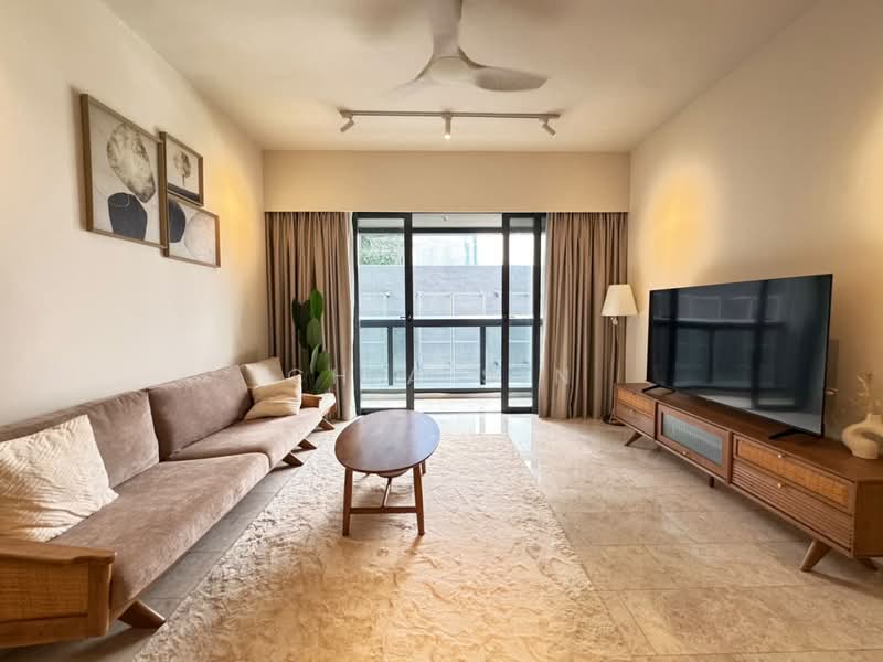 Service Residence for Rent at TRX Residences - Chia Sin - Living Room - PropertyGuru.com.my
