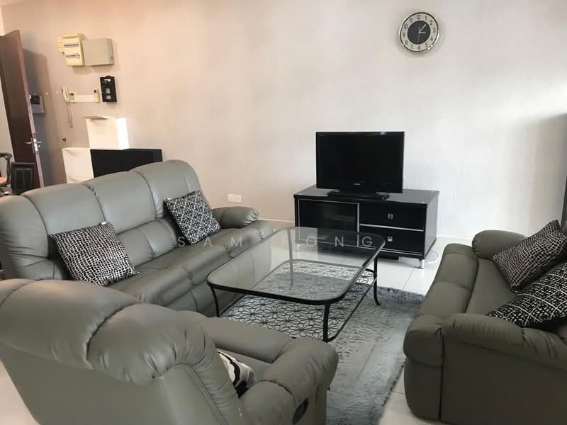 Service Residence for Rent at Impian Meridian - Sam Fong - Living Room - PropertyGuru.com.my