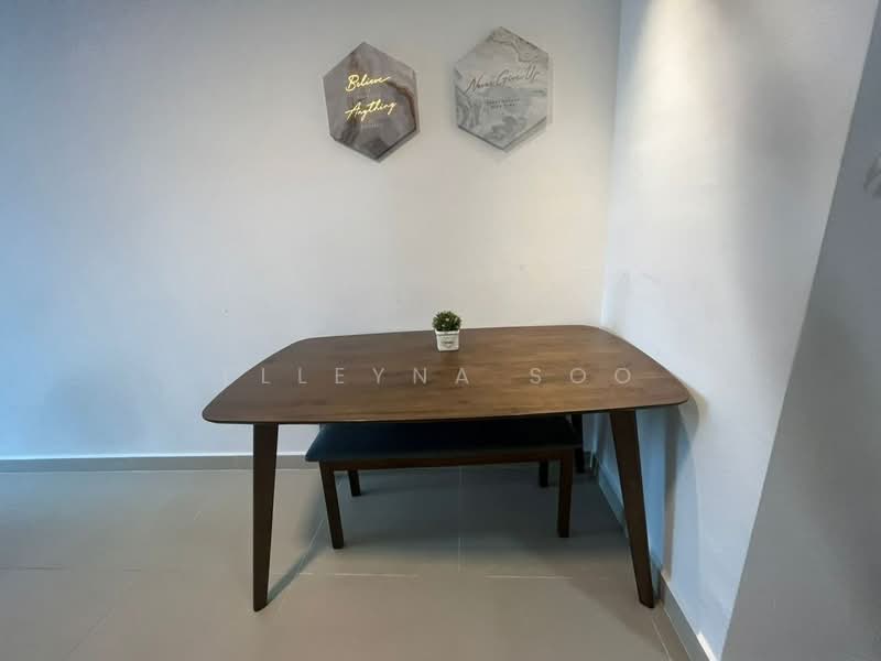 Servis Apartment untuk Dijual di The Colony @ KLCC - Elleyna Soo - Dining Room - PropertyGuru.com.my