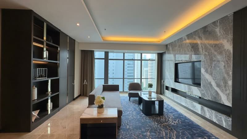 Service Residence for Sale at The Ritz-Carlton Residences - James Lam - Living Room - PropertyGuru.com.my