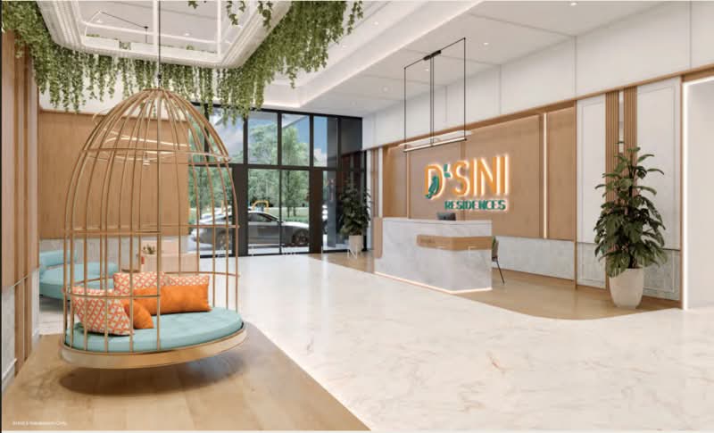 Service Residence for Rent at D'Sini Residences - Alwin Lee - Lobby - PropertyGuru.com.my