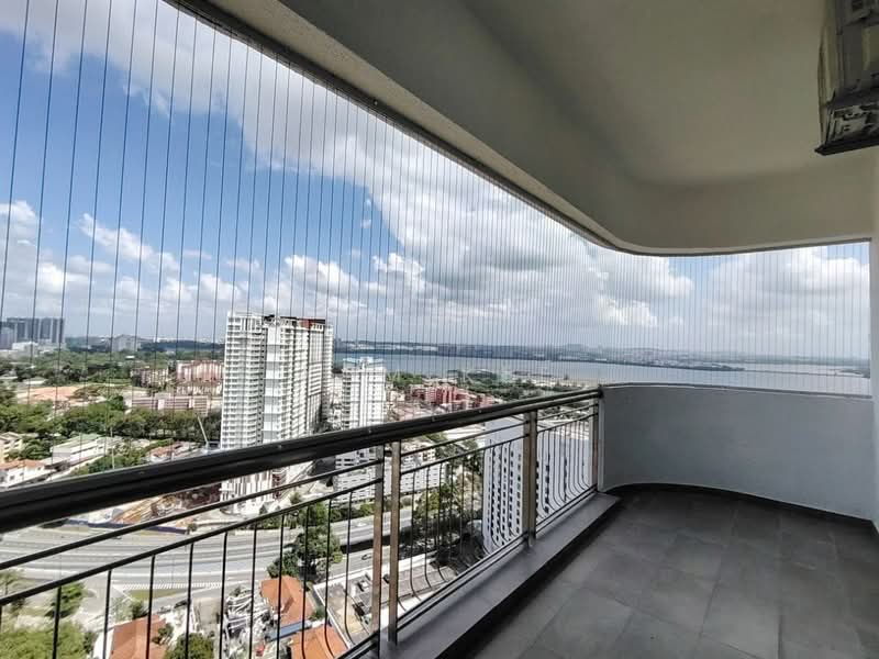Condominium for Rent at Indah Samudra Condominium - Kym Kee - Balcony - PropertyGuru.com.my