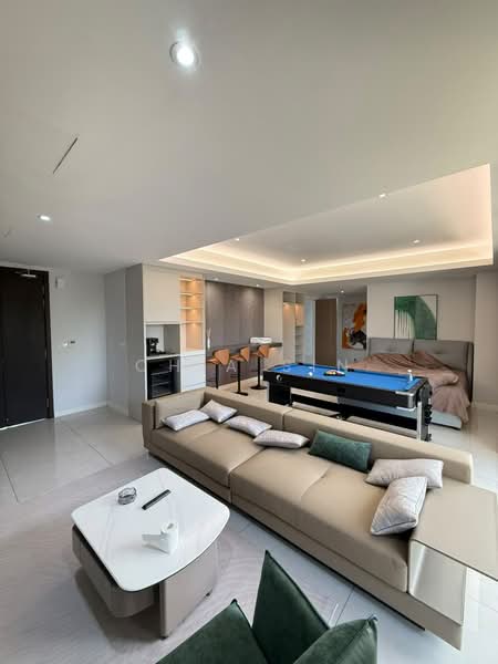 Condominium for Sale at Residensi R8 - Chia Sin - Living Room - PropertyGuru.com.my