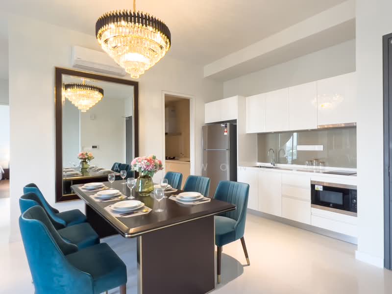Service Residence for Rent at Oxford Residences @ Pavilion Embassy - Alex Wong - Dining Room - PropertyGuru.com.my