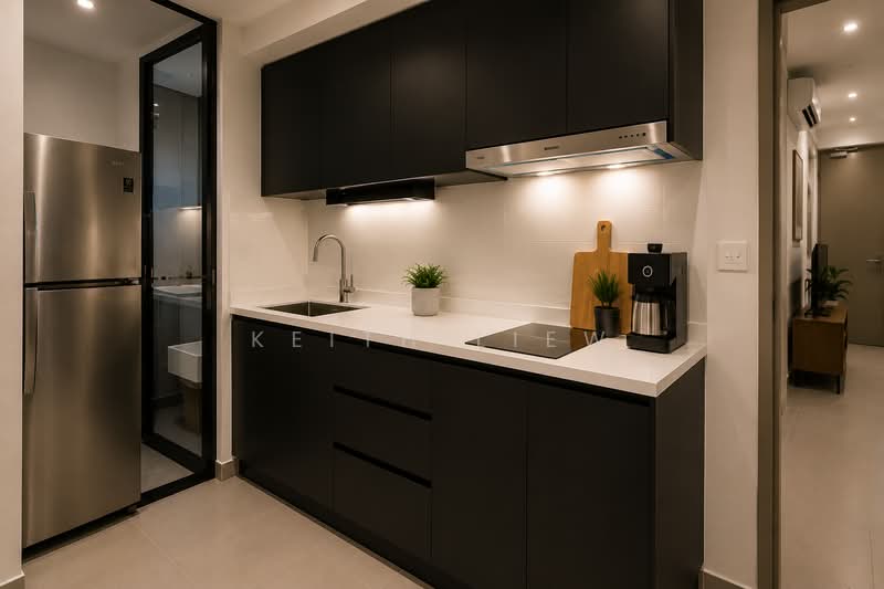 Servis Apartment untuk Dijual di Flexus Signature - Keith Liew - Kitchen - PropertyGuru.com.my