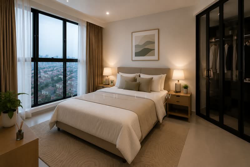 Servis Apartment untuk Dijual di Flexus Signature - Keith Liew - Bedroom - PropertyGuru.com.my