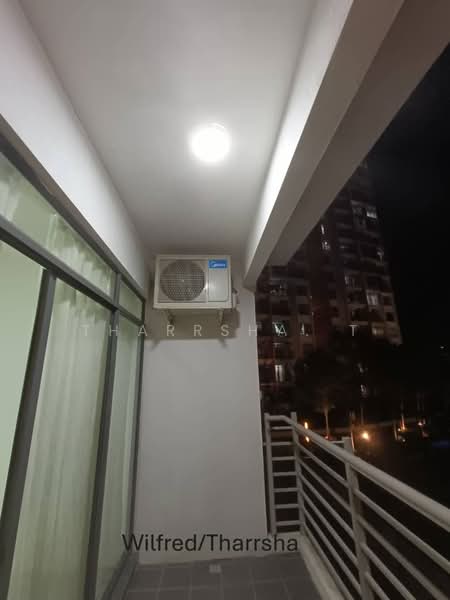 Condominium for Sale at Ameera Residence - Tharrsha. T - Balcony - PropertyGuru.com.my