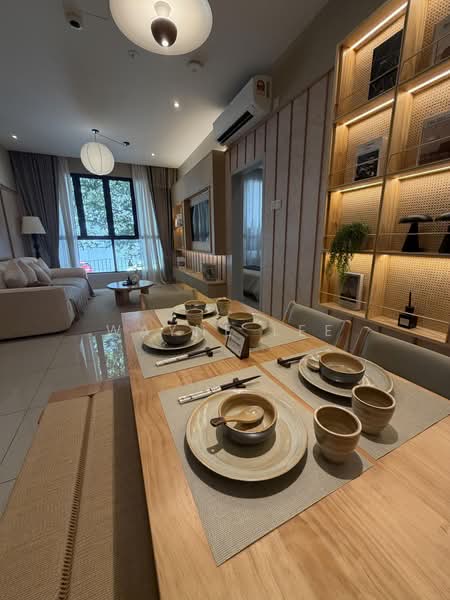 Service Residence for Sale at TRELLIS RESIDENCES - Wayne Lee - Living Room - PropertyGuru.com.my