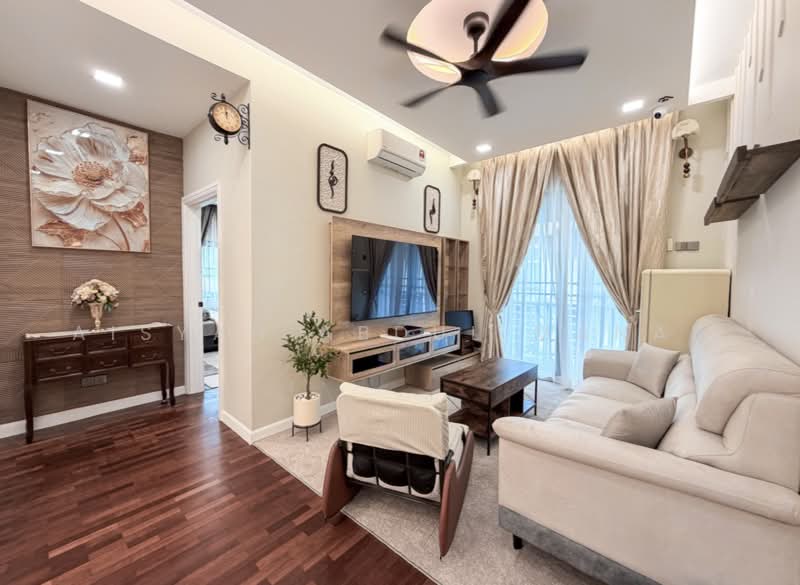 Rumah Berkembar untuk Dijual di Ampang Jaya (Ampang) - Aisyah Abdul Manap - Living Room - PropertyGuru.com.my