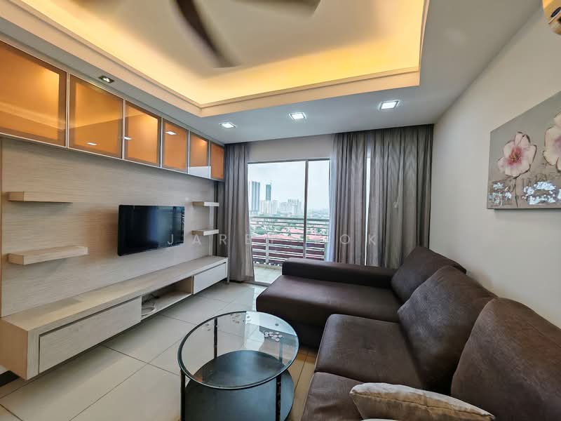 Kondominium untuk Disewa di Casa Idaman - jaret kok - Living Room - PropertyGuru.com.my