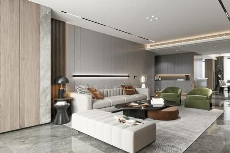 Soho untuk Dijual di KLCC (KL City Centre) - Alfred Sun - Living Room - PropertyGuru.com.my