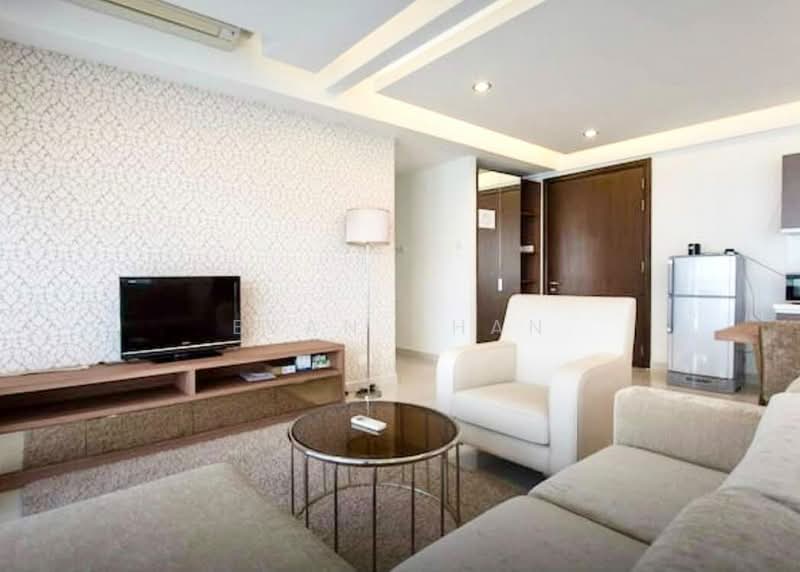 Service Residence for Rent at Regalia Residence - Evan Chan - Living Room - PropertyGuru.com.my
