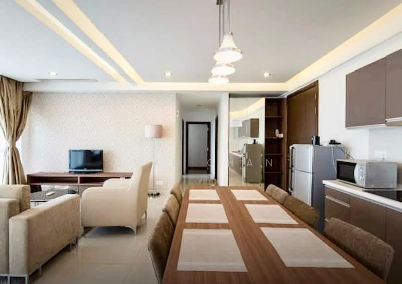 Service Residence for Rent at Regalia Residence - Evan Chan - Living Room - PropertyGuru.com.my