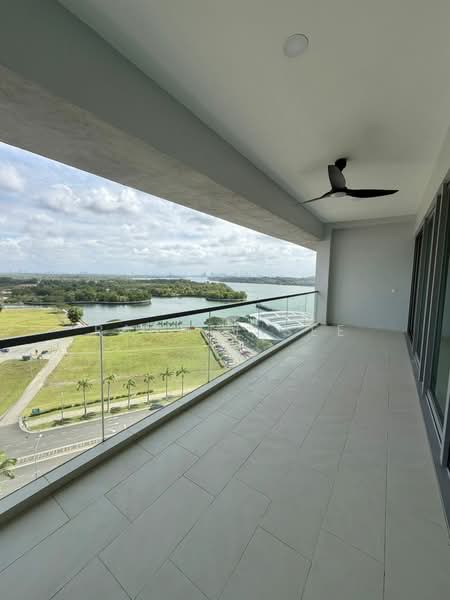 Service Residence for Rent at Southern Marina Residences - Rachel See - Balcony - PropertyGuru.com.my