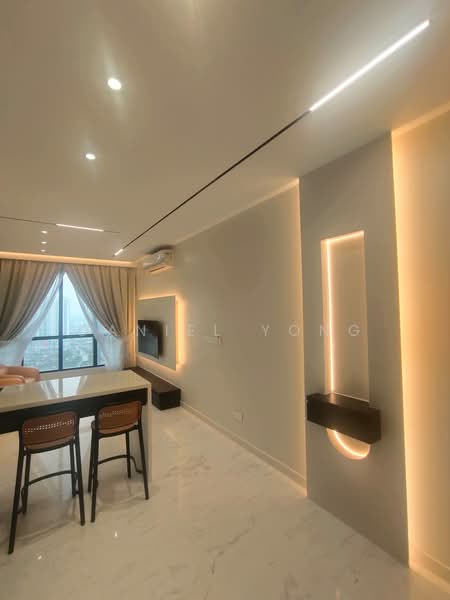 Service Residence for Sale at Setia Sky 88 - Daniel Yong - Living Room - PropertyGuru.com.my