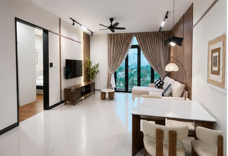 Kondominium untuk Disewa di Impression U-Thant - Ariel Lee - Living Room - PropertyGuru.com.my