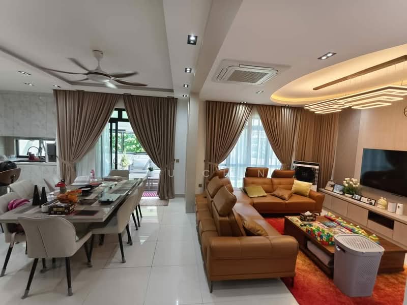 Rumah Kluster untuk Dijual di Iskandar Puteri (Nusajaya) (Johor) - Kuu Chin - Living Room - PropertyGuru.com.my