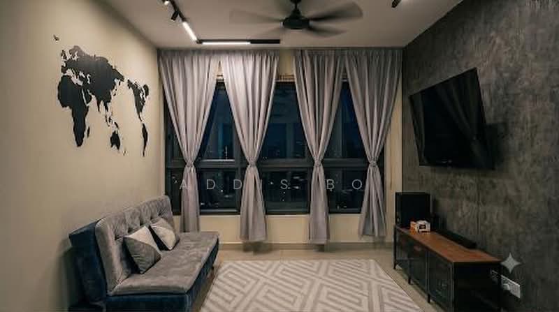 Service Residence for Rent at M Vertica - Addis Bo - Living Room - PropertyGuru.com.my
