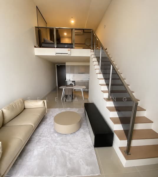 Servis Apartment untuk Disewa di 8th & Stellar - SELENA YONG - Living Room - PropertyGuru.com.my