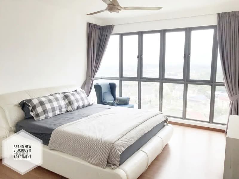 Servis Apartment untuk Disewa di Amerin Residence - Trevor Chai - Bedroom - PropertyGuru.com.my