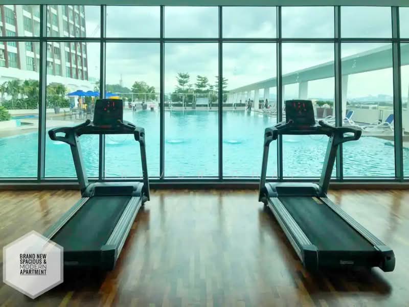Servis Apartment untuk Disewa di Amerin Residence - Trevor Chai - Gym - PropertyGuru.com.my