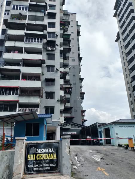 Pangsapuri untuk Dijual di Menara Sri Cendana - Travis Wong - Exterior - PropertyGuru.com.my
