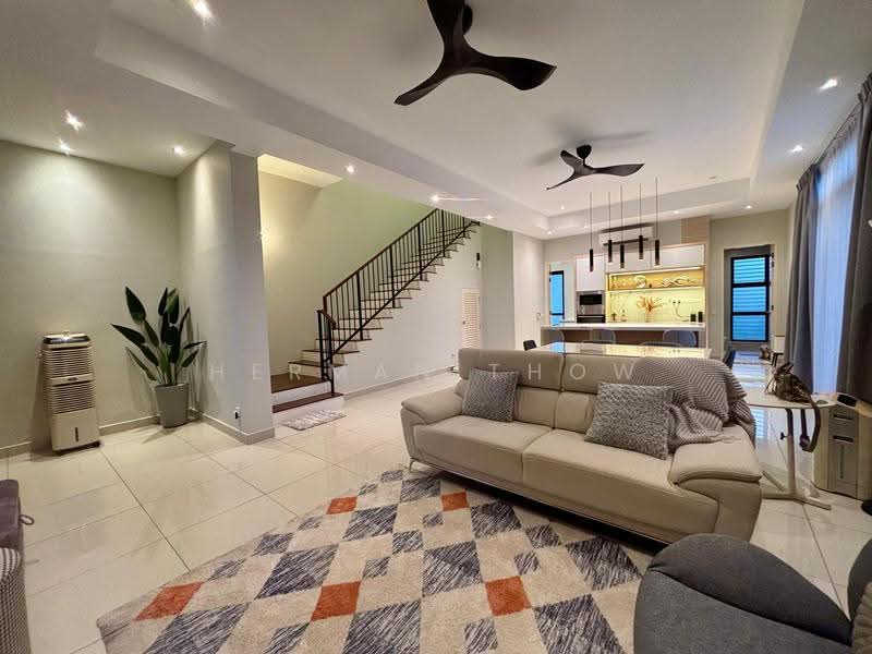 Semi-Detached House for Sale in Eco Ardence (Setia Alam) - Herman Thow - Living Room - PropertyGuru.com.my