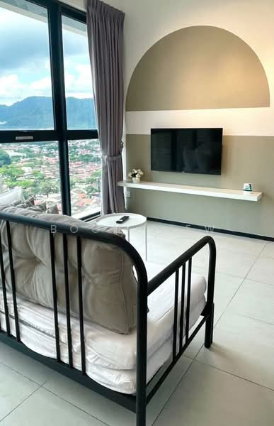 Servis Apartment untuk Dijual di Urban Suites - Boon Siew - Living Room - PropertyGuru.com.my